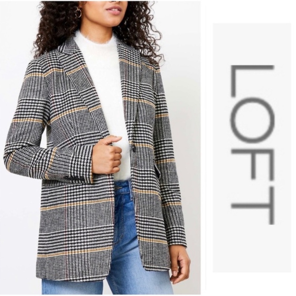 Plaid Modern Blazer